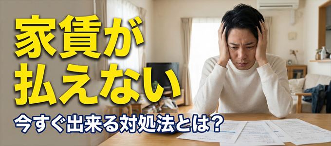 ジェイリースに家賃が払えない場合の対処法